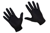 ETB Disposable Black Nitrile Gloves M 100pcs