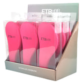 ETB Hair Professional Display with 9 Pink Detangling Brushes