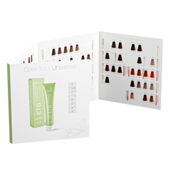 ETB Hair color chart colorverse af 70 shades with fantasy mix