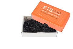 ETB Hair Black Hairpins 7cm, 200g box