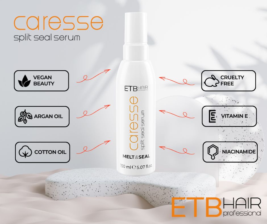 ETB Hair Premium Melt&Seal Split Seal Smoothing Serum Leave In 150ml