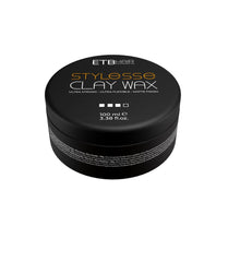 ETB Hair Stylesse Premium Clay Wax – Professional Hair Wax with Ultra-Strong Hold and Matte Finish, 100ml