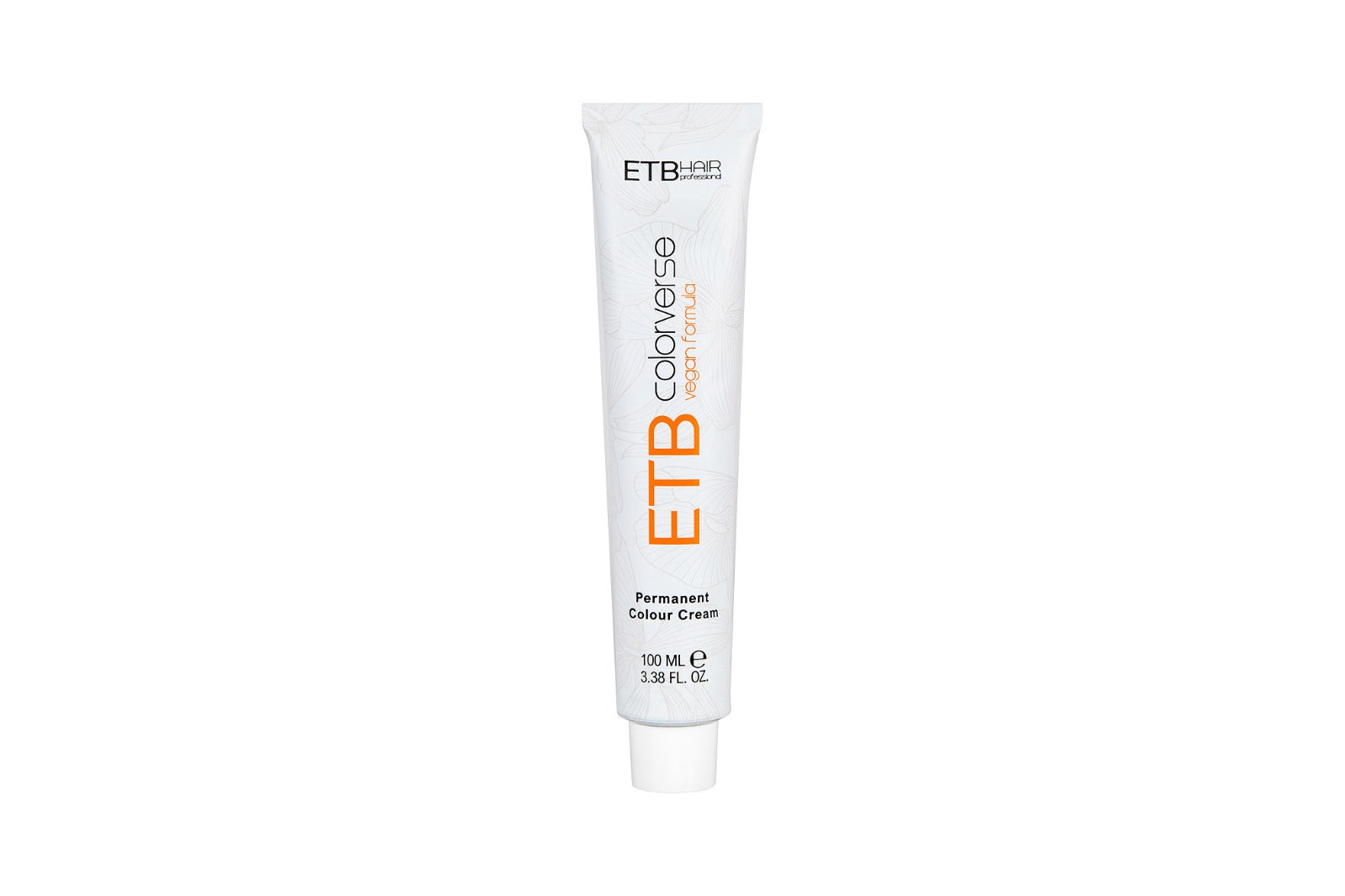 ETB Hair Permanent Color Cream 1.0 Black 100ml