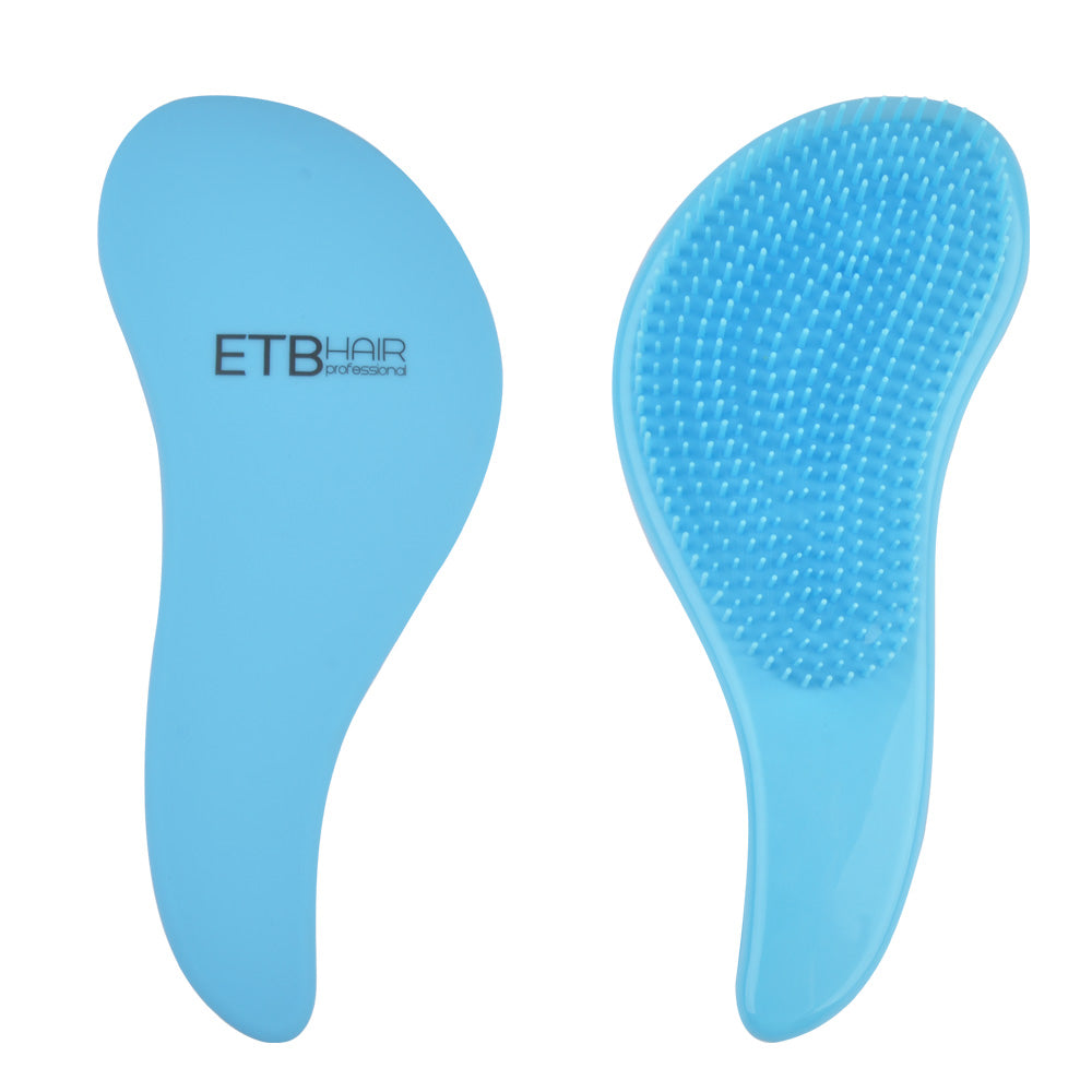 ETB Hair Professional Detangling Brush – Cloudpop Blue