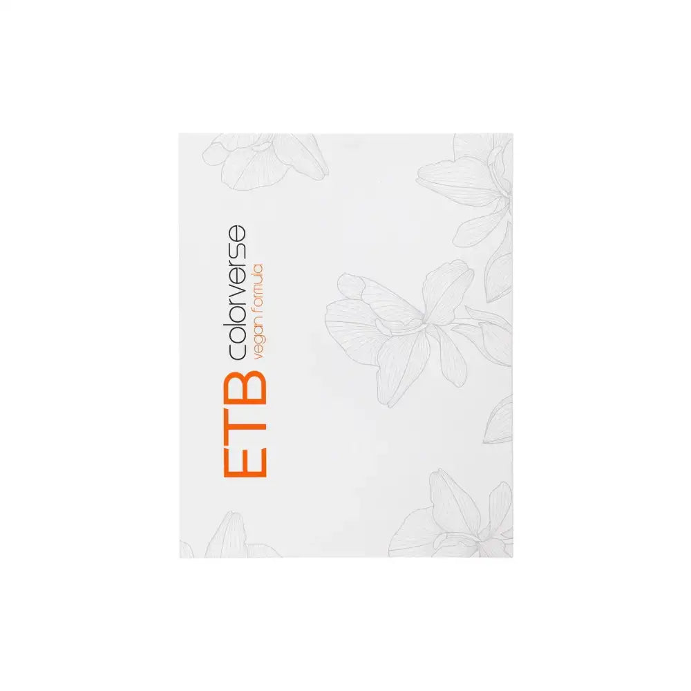 ETB HAIR ColorVerse Permanent, PPD-free, Vegan Hair Dye – Color Chart /105 Shades/