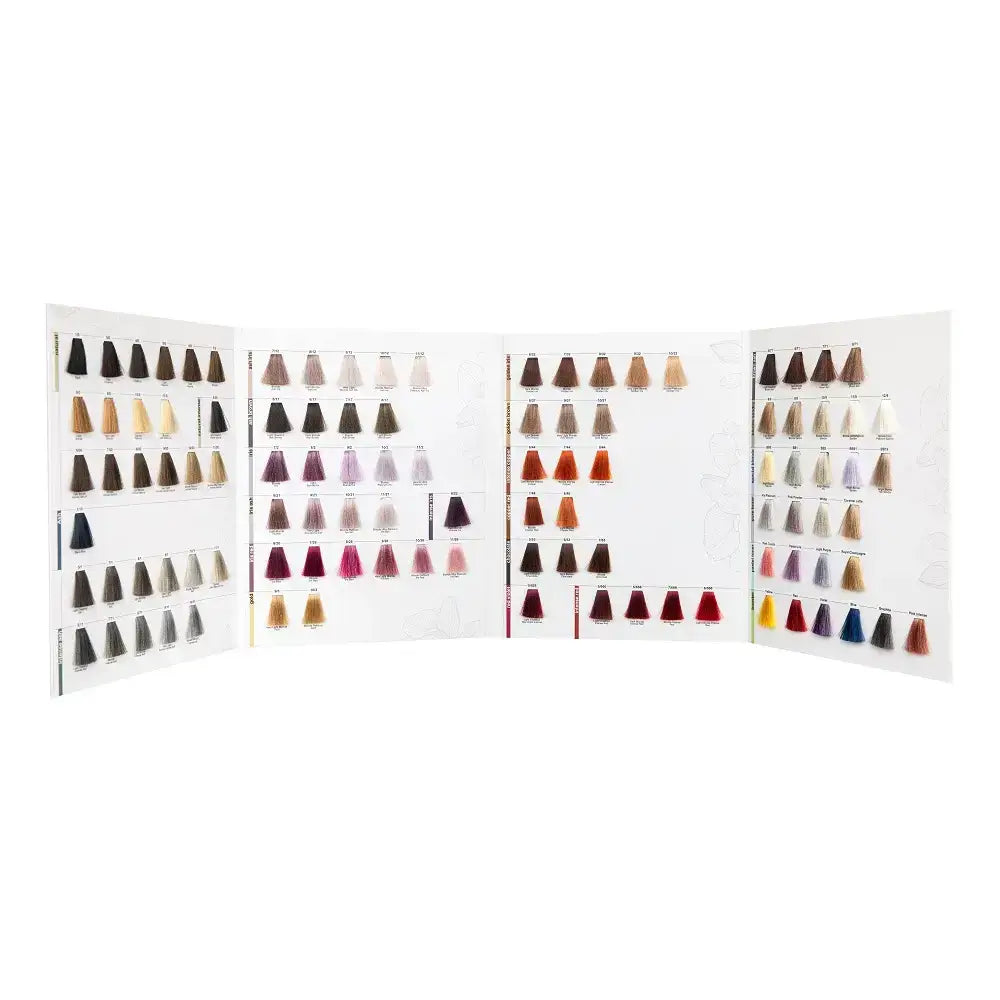 ETB HAIR ColorVerse Permanent, PPD-free, Vegan Hair Dye – Color Chart /105 Shades/