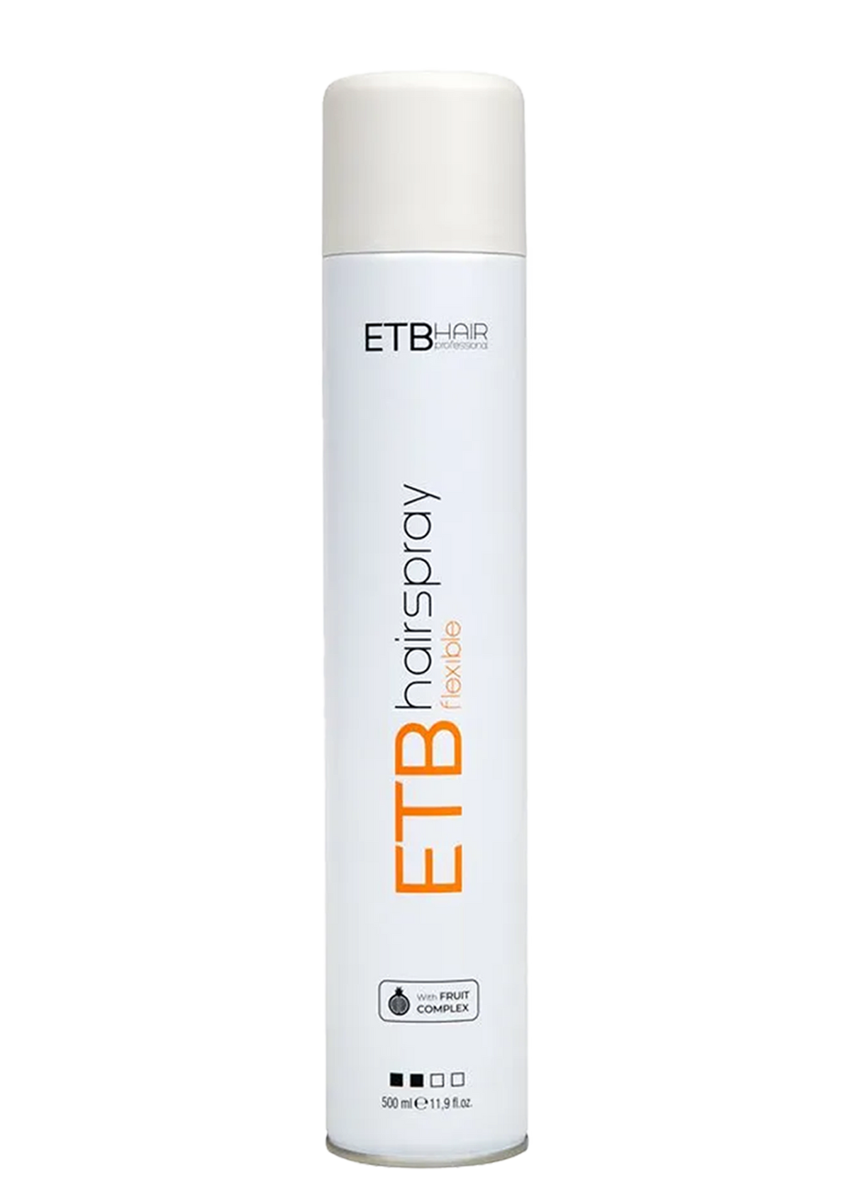 ETB Hair Professional Hairspray With Flexible Fixation 500ml