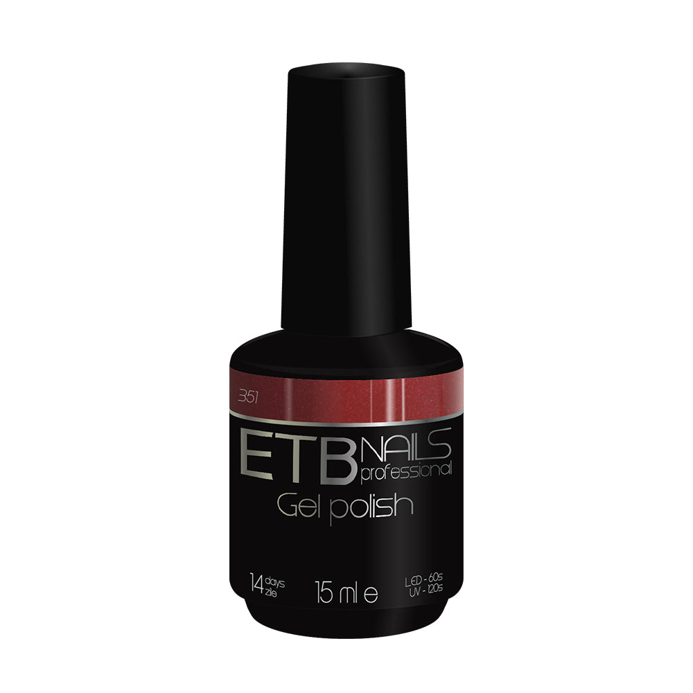 EN GEL POLISH GLOSSY RED 351 15ML