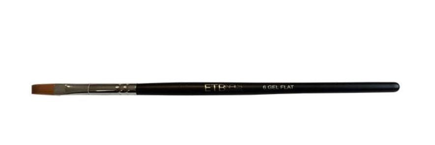 EN flat brush for gel application No.6