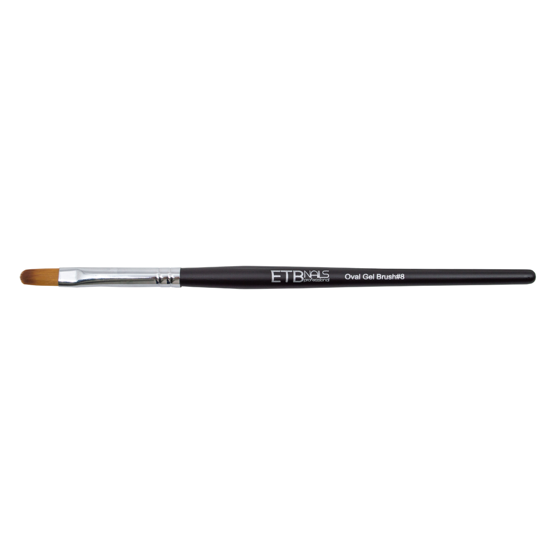 EN OVAL GEL  BRUSH NO.8