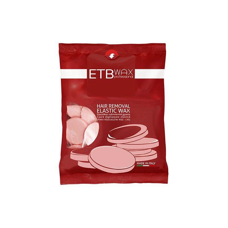 ETB Wax Elastic Pink Wax Beads 1000g