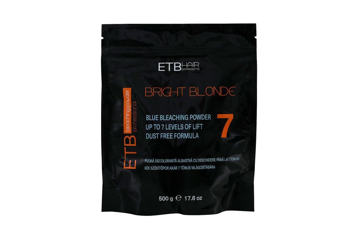 ETB Hair Professional Premium Blue Bleaching Powder 7 Level 500g